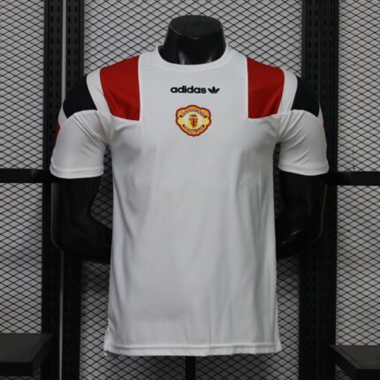 Player version 26-27 Special  Manchester United White Red Soccer Jersey AAA
