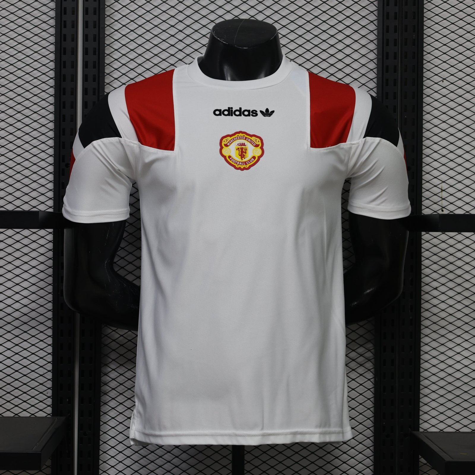 ddee9ec0 Player version 26-27 Special Manchester United White Red Soccer Jersey AAA - Image 1