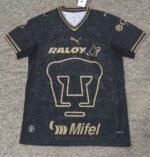 （S-4XL） 2026-2027 Pumas UNAM Third  Away Black Soccer Jersey AAA