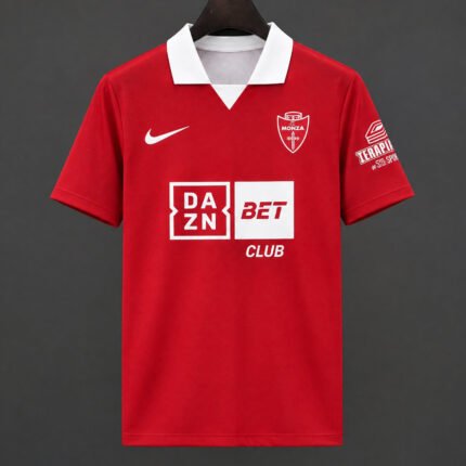 2026-2027 Monza Home Red Soccer Jersey AAA