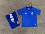 2026-27 Real Madrid Blue kids/youth Soccer uniform