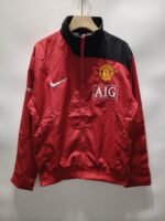 07-08 Manchester United Red Windbreaker  Soccer Jacket