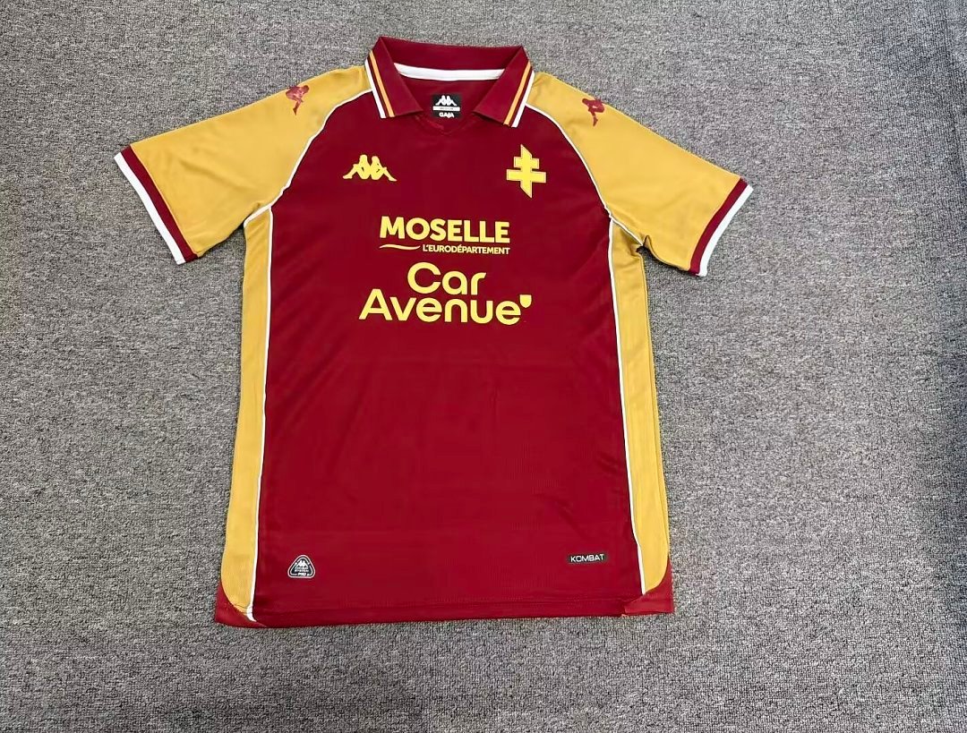 ee2798ac 2026-27 Metz Home Red Soccer Jersey AAA - Image 1