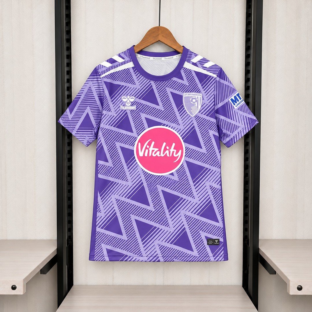 f03cff6c 2026-2027 Bournemouth Away Purple Soccer Jersey AAA - Image 1