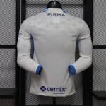 Player  Version 2026-2027 Cruz Azul Away White Long sleeves Soccer Jersey AAA - Image 2