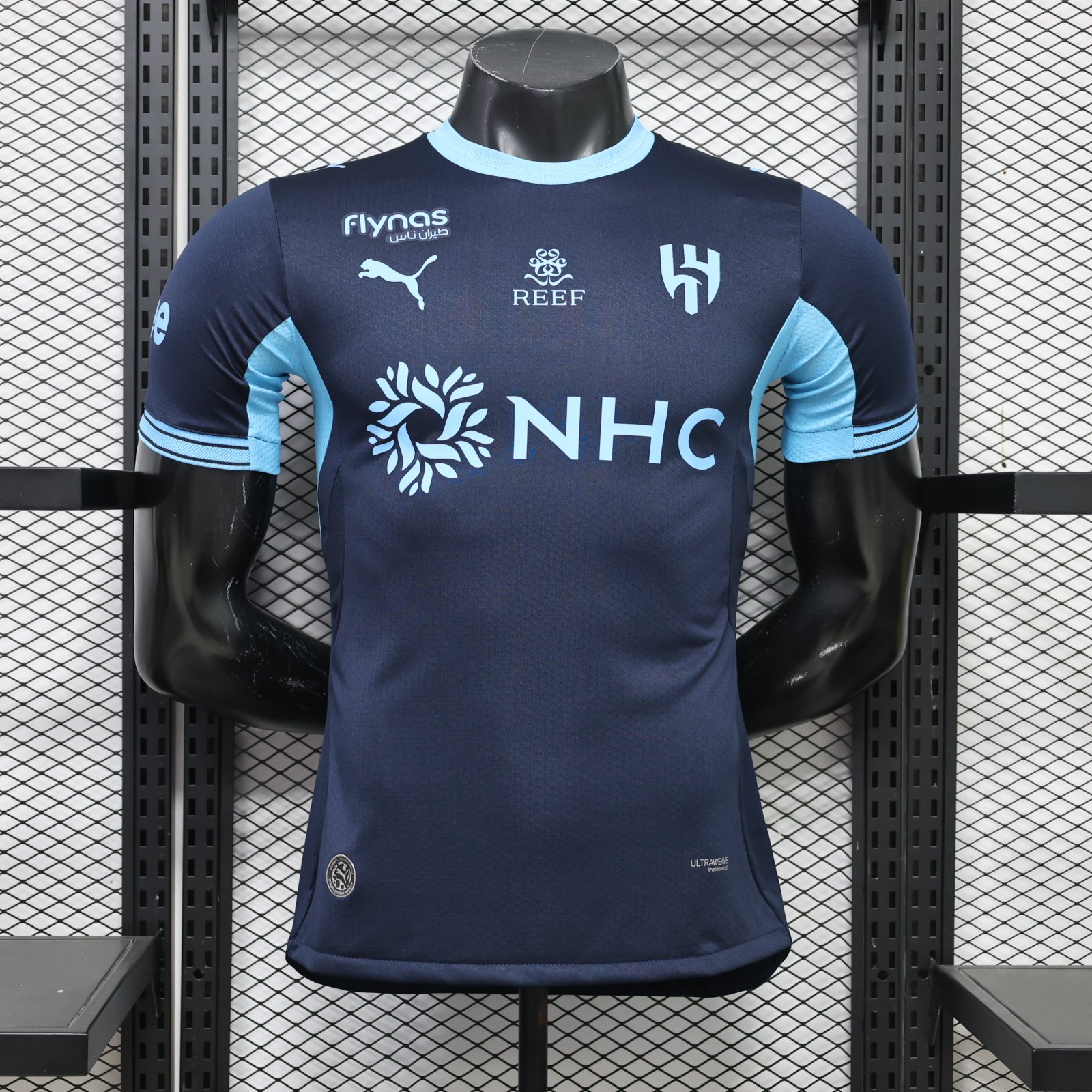 f3e22d68 Player Version 26-27 Al-Hilal SFC 2nd Away Blue Soccer Jersey AAA - Image 1