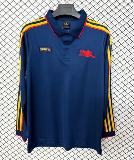 2026-2027 Arsenal  Blue Soccer Long sleeves Jersey AAA
