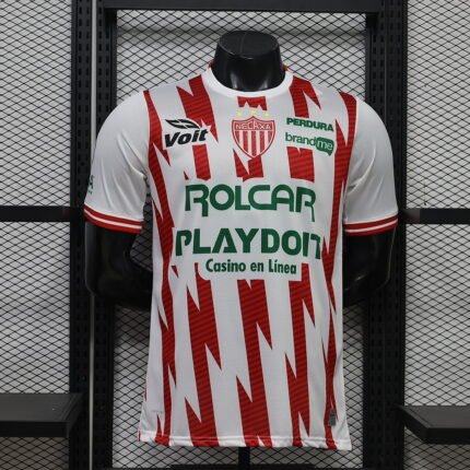 Player Version 26-27 Necaxa Home Red White  Soccer Jersey AAA